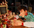Arthur Christmas, dünyadaki tüm çocuklar mektupları yanıtlayan için sorumlu